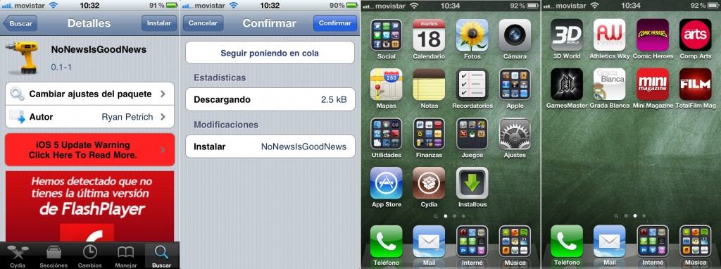nonewsisgoodnews nonewsisgoodnews1 1024x382 NoNewsIsGoodNews: escondiendo del todo la aplicación Quiosco