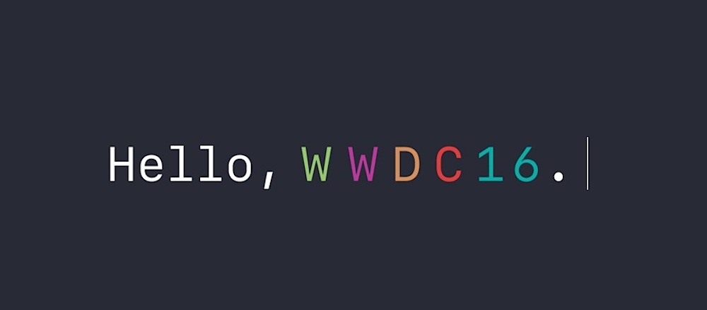 Keynote WWDC 16