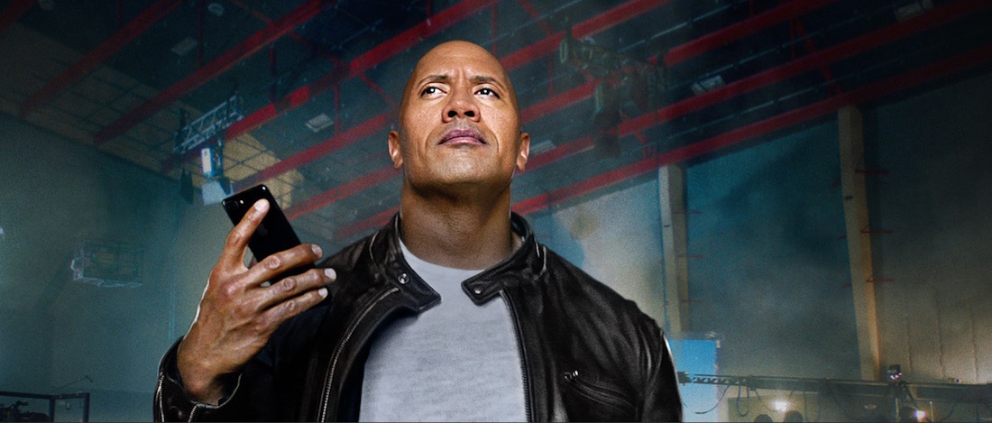 The Rock X Siri anuncio